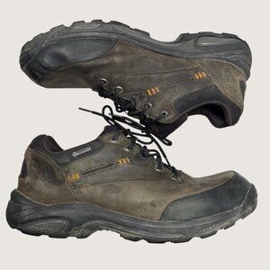 New Balance Shoes Men's‎ US 14 EE Gore-Tex Hiking Nubuck Leather Brown WP Trail